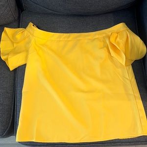 Off the shoulder blouse